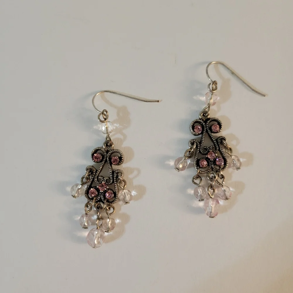 Chandelier Earrings Wire Hook Pierced